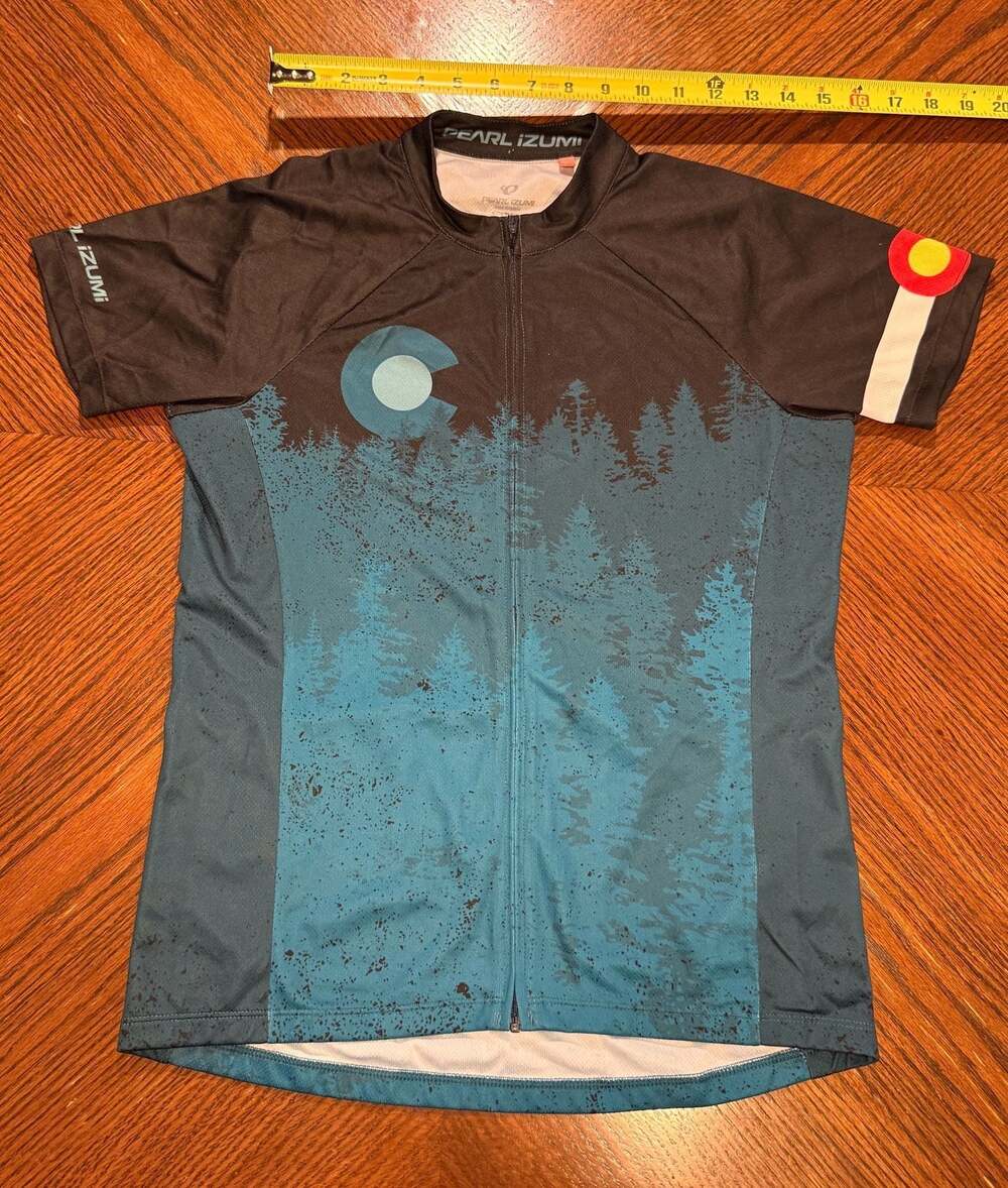 Pearl Izumi Women's Colorado Forest Graphic Cycling Jersey
